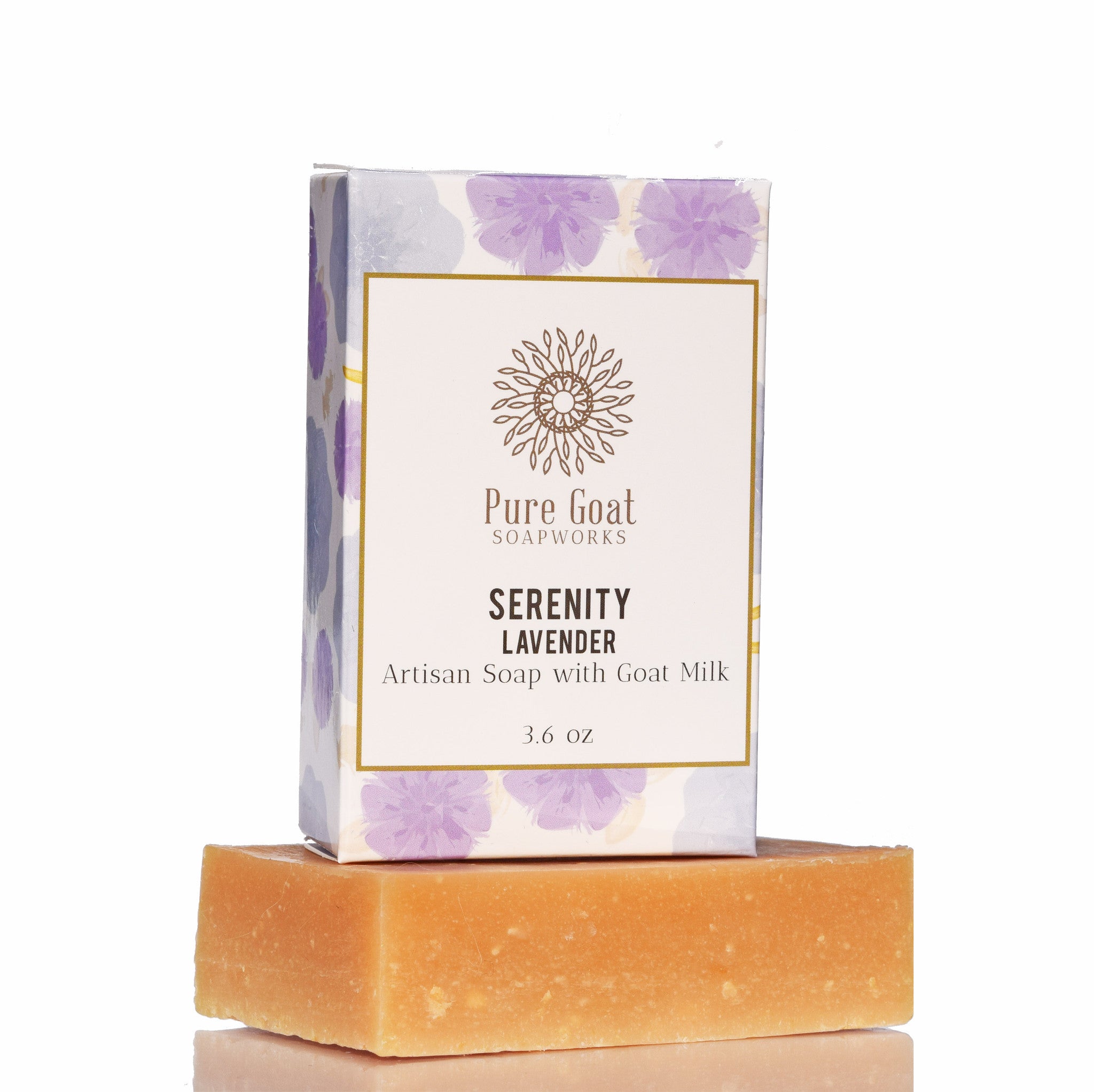Serenity Lavender Goat Milk Soap - Pure Goat Soapworks