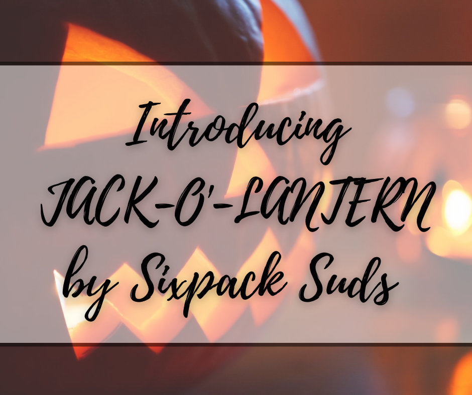 Meet Jack-O'-Lantern, our newest Beer Soap