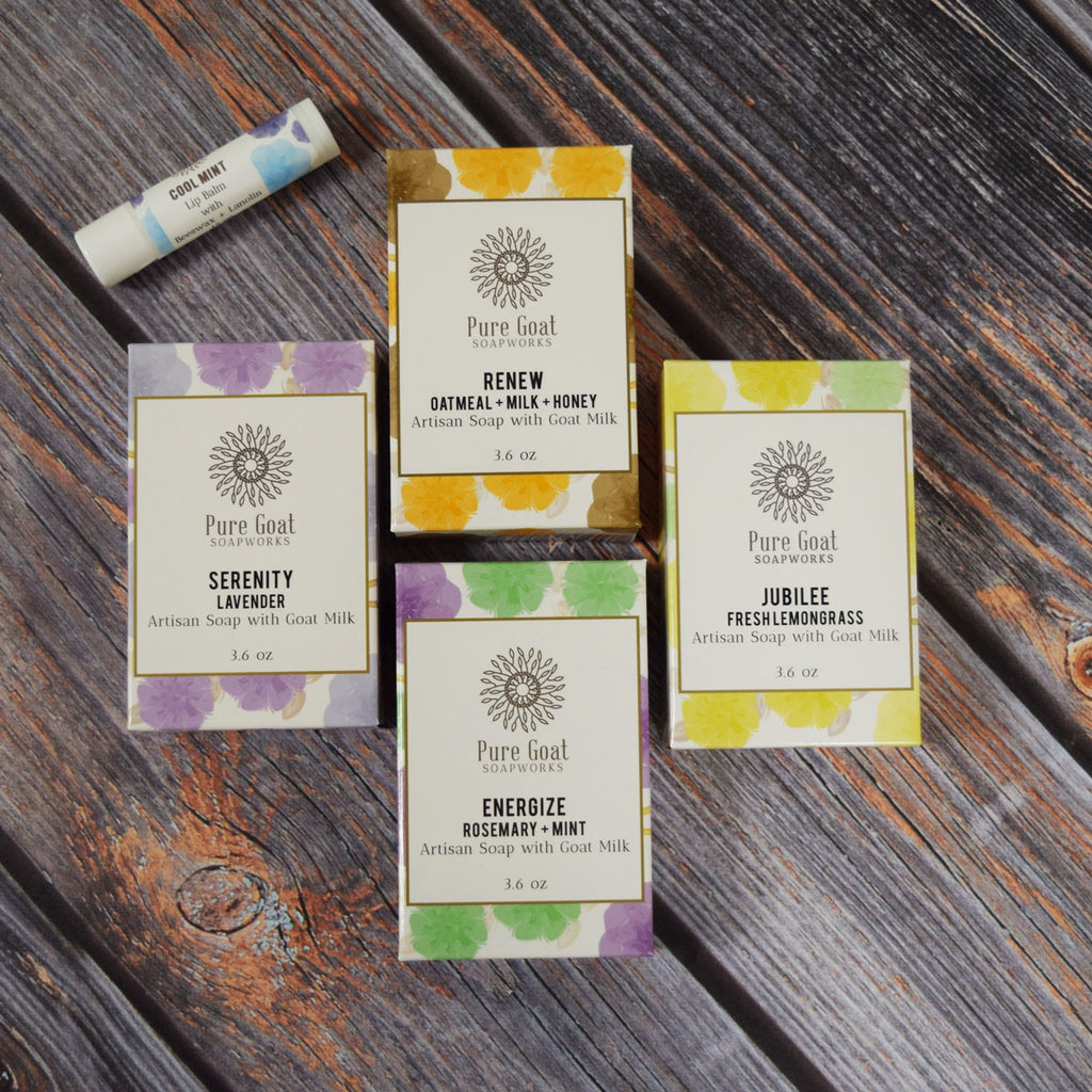 Lanolin + Beeswax Lip Balm – Pure Goat Soapworks