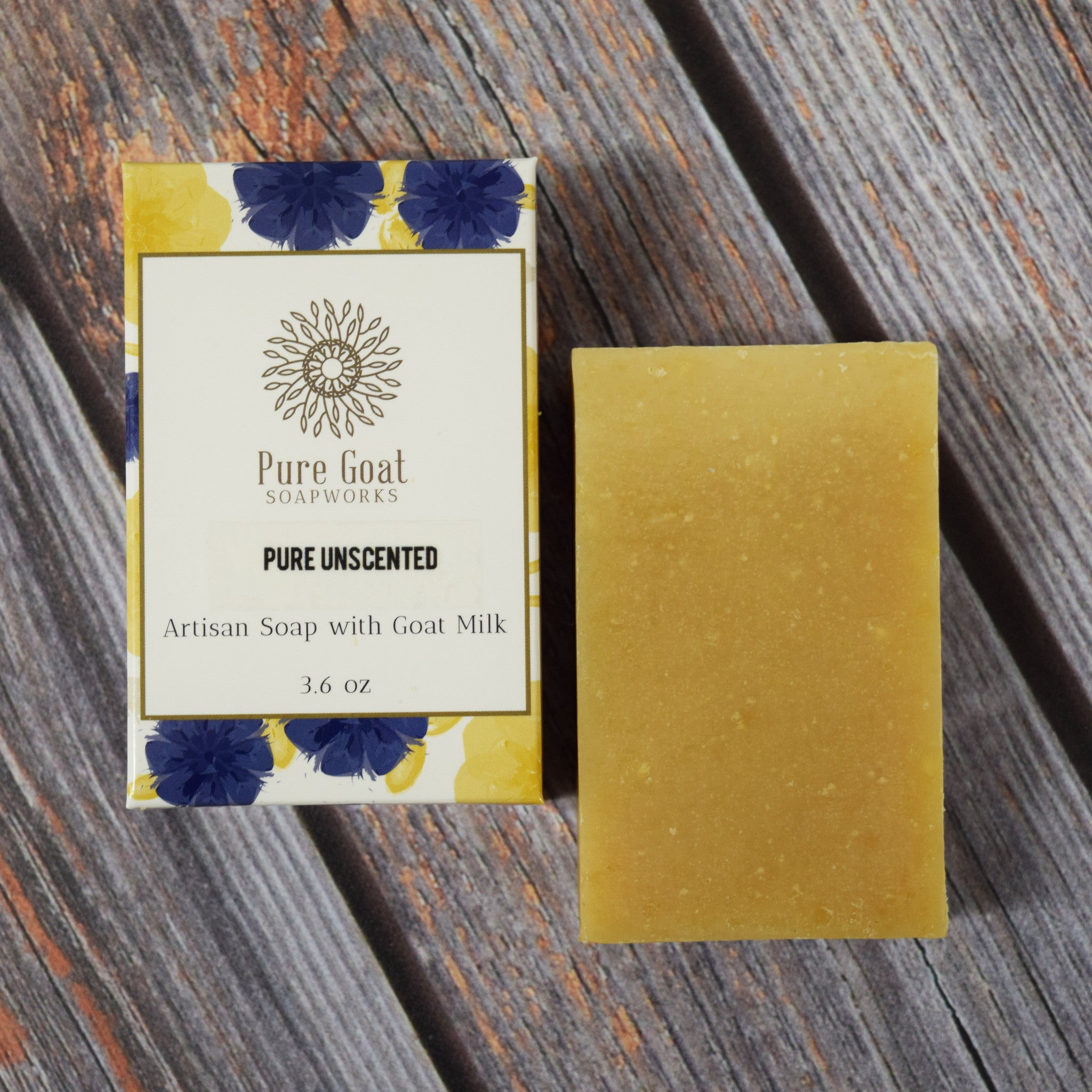 Pure Unscented Goat Milk Soap - Pure Goat Soapworks